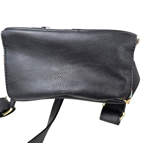 Betsey Johnson Quilted Striped Floral Coquette Mini Backpack - Picture 4 of 6